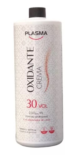 CREMA OXIDANTE 30 VOL + MORDIENTE ARGAN 950ML PLASMA