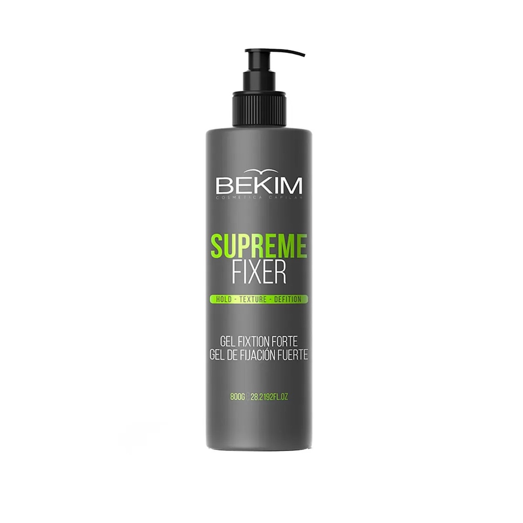 GEL SUPREME FIXER EFECTO FUERTE 800ML BEKIM