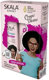 KIT CRESPO DIVINO SHAMPOO+ACONDICIONADOR 325ML SKALA